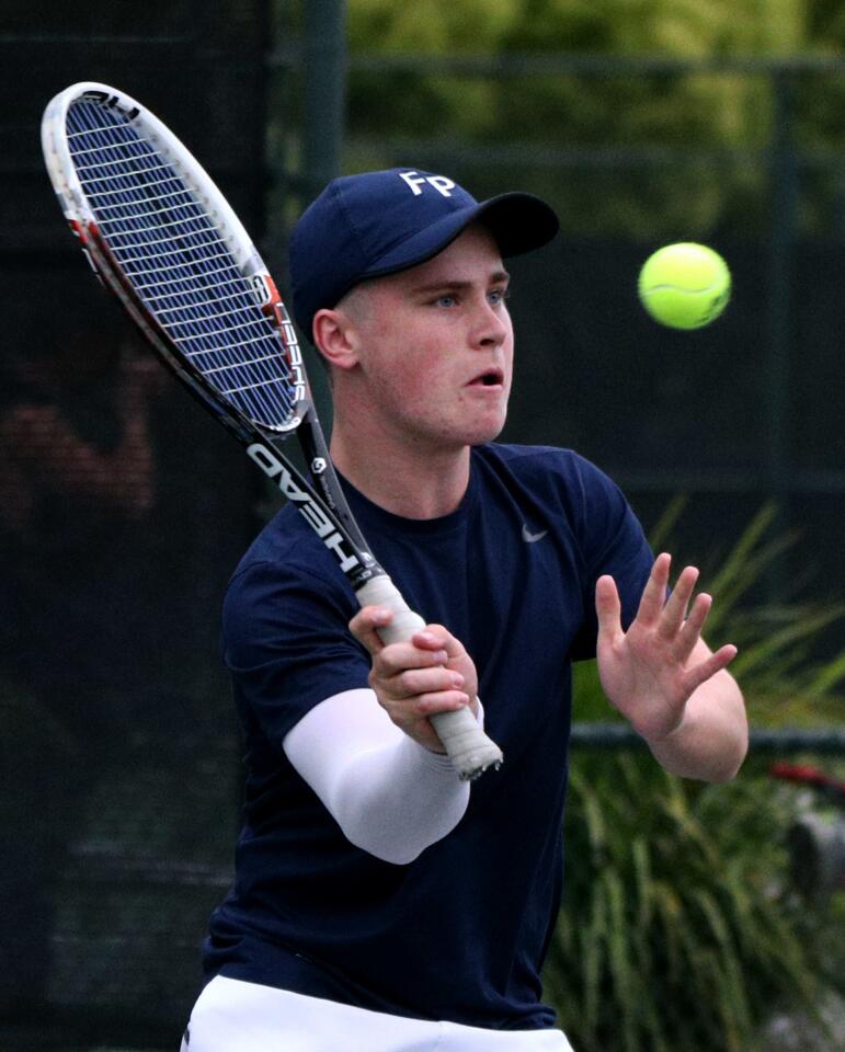 Photo Gallery: Flintridge Prep boys' tennis in CIF division 4 finals