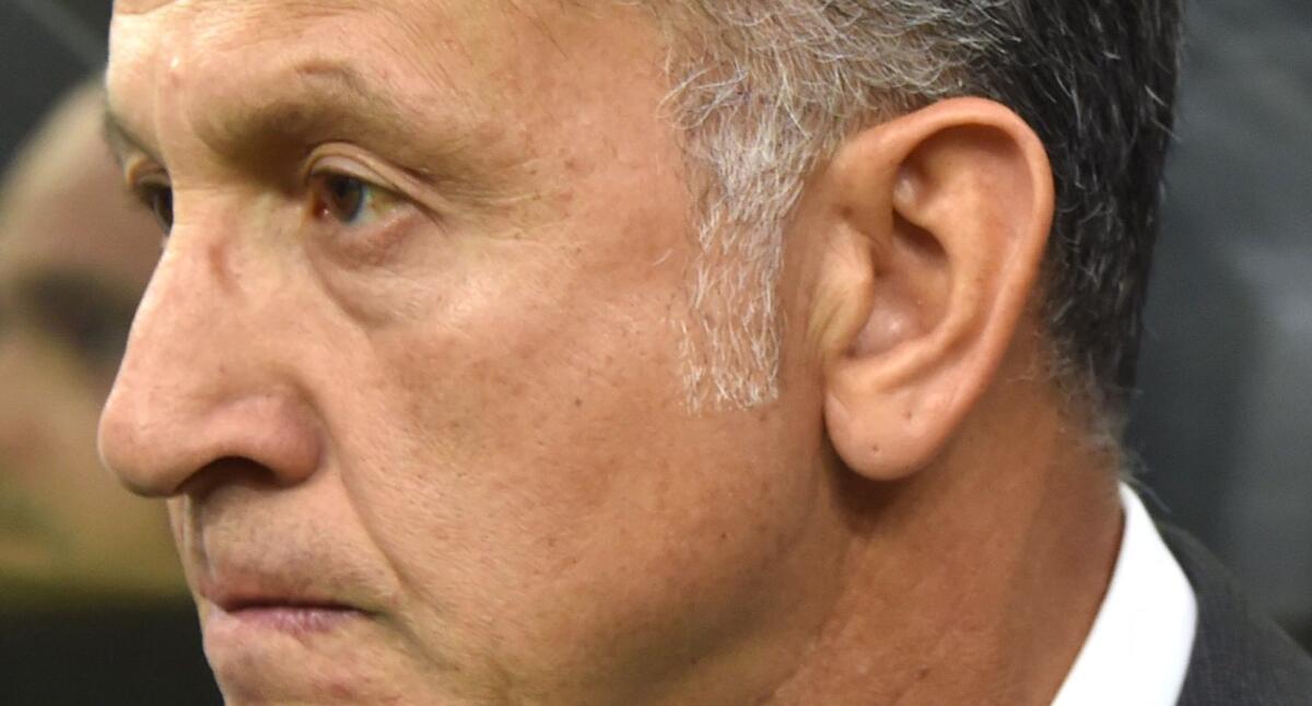 Juan Carlos Osorio, entrenador colombiano de México.