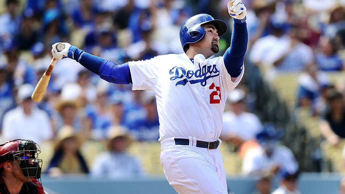 Adrian Gonzalez might be done with Dodgers after awkward ending to sub-par  season - Los Angeles Times