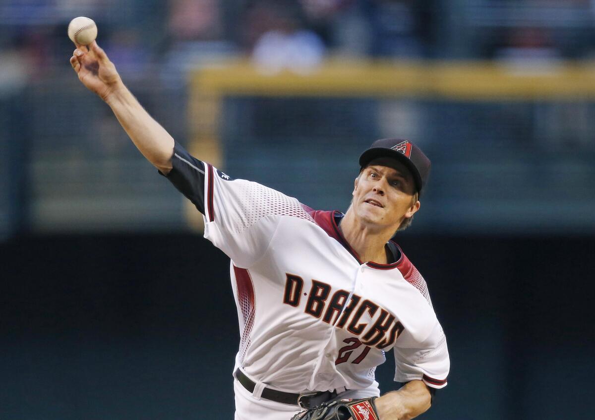 Zack Greinke bests Dodgers, 3-2, in first matchup since departure