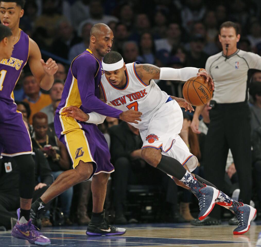 Carmelo Anthony, Kobe Bryant