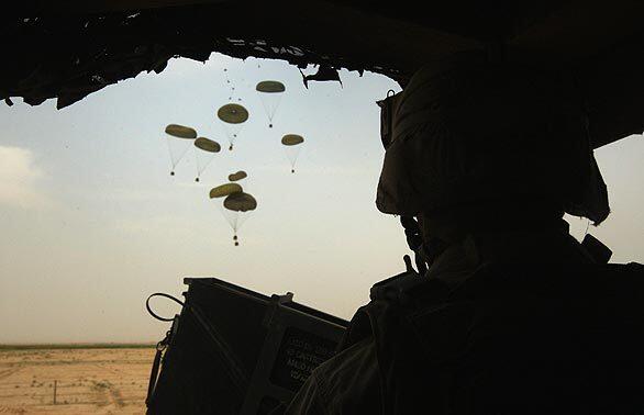 U.S. airdrop in Afghanistan