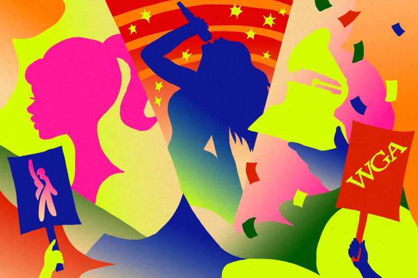 what is british literature An illustration representing women saving Hollywood.