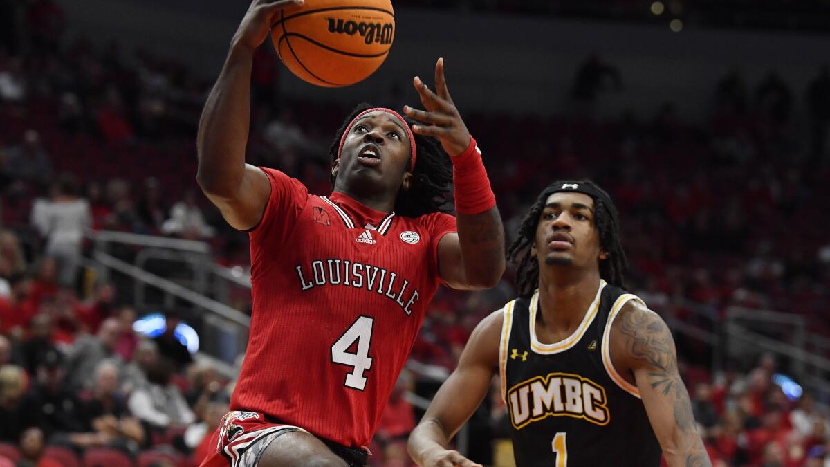 James, Traynor rally Louisville to 94-93 victory over UMBC