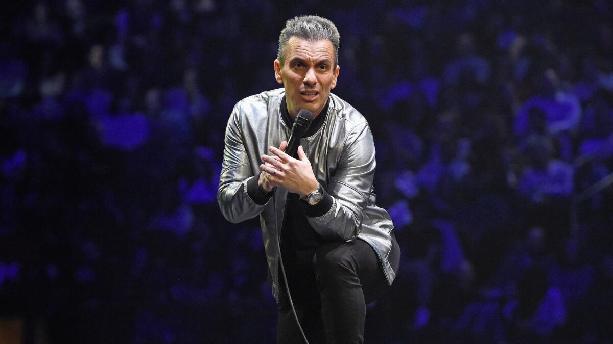 Sebastian Maniscalco will appear for two nights in May.