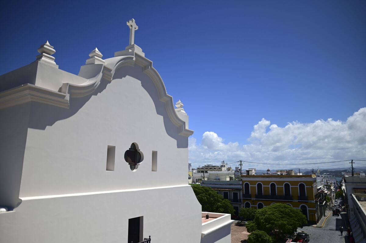 The San Jose Church in San Juan, Puerto Rico