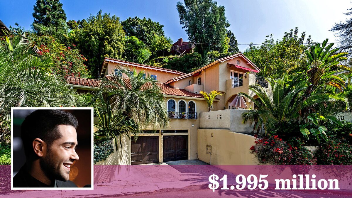 Jesse Metcalfe has listed a house in Hollywood Hills at $1.995 million.