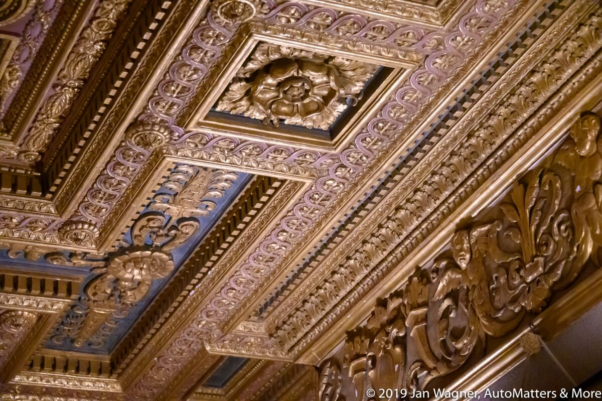 Ornate ceiling