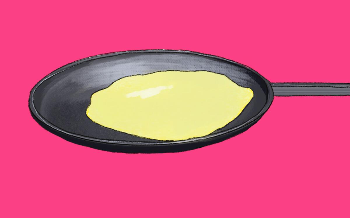 Illustration for "How to boil water" series; crepes