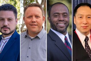 Marco Amaral, Lance Christensen, Tony Thurmond and George Yang.