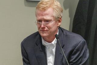 FILE - Defendant Alex Murdaugh gives testimony during his murder trial at the Colleton County Courthouse in Walterboro, S.C., on Feb. 23, 2023. Prosecutors in the case against Murdaugh had no murder weapon or any other direct evidence linking him to the killings of his wife and son. Yet, a jury took less than three hours to convict him — thanks, in large part, to the defendant himself. (Grace Beahm Alford/The Post And Courier via AP, Pool, File)