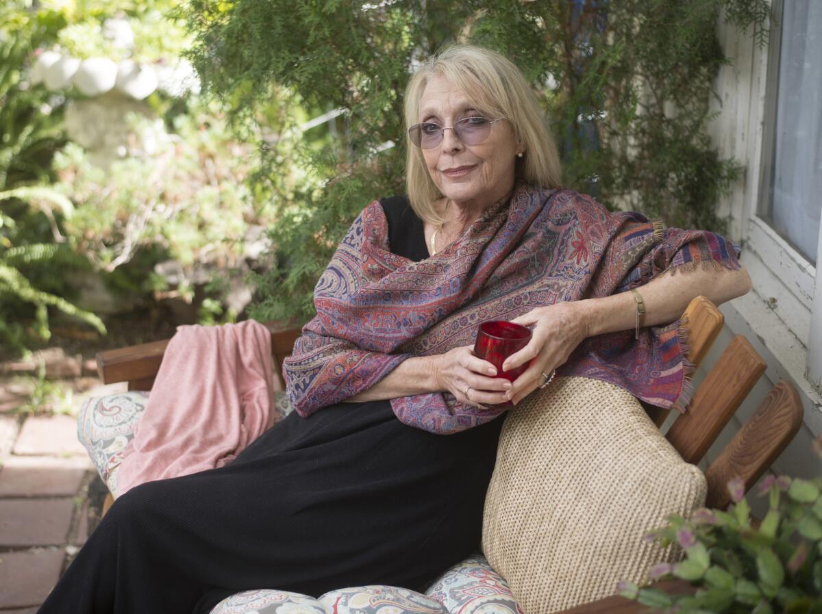 Victoria Valentino at her home in Altadena, California, in a November 2014 photograph. She says she was raped by actor and comedian Bill Cosby many years ago.
