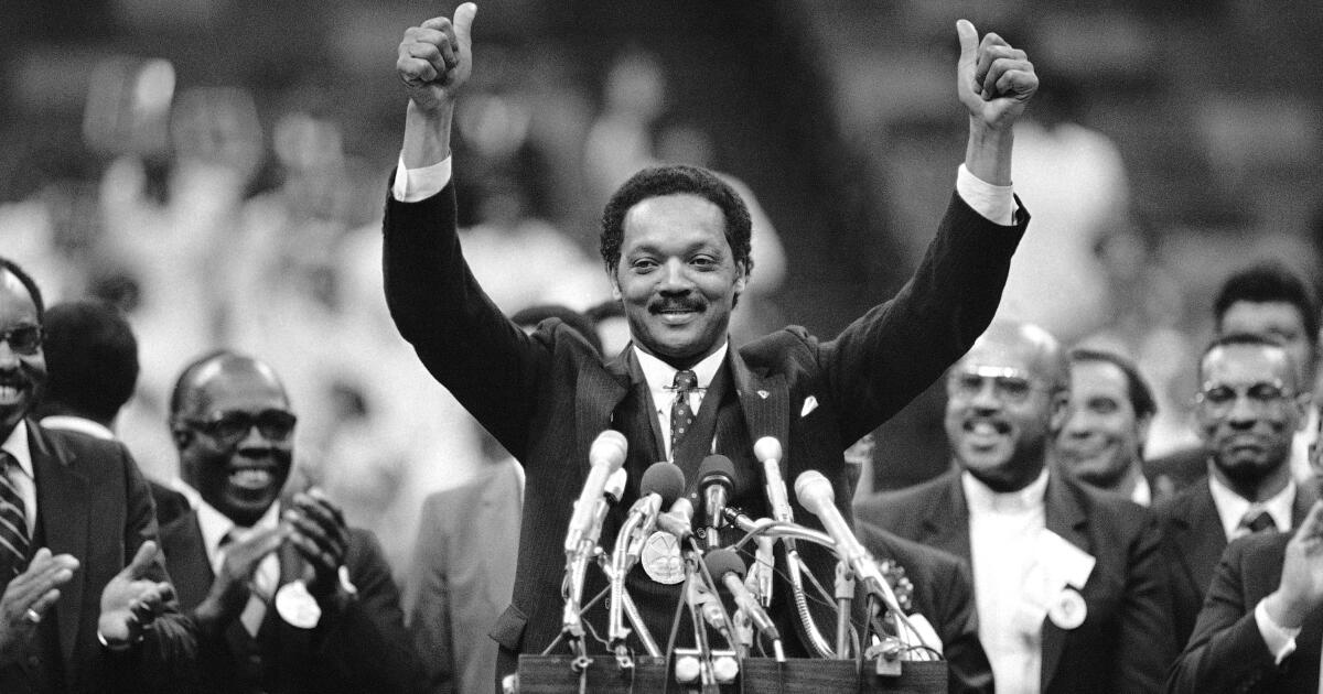 Jesse Jackson tüm işçi sınıfı Amerikalıları savundu