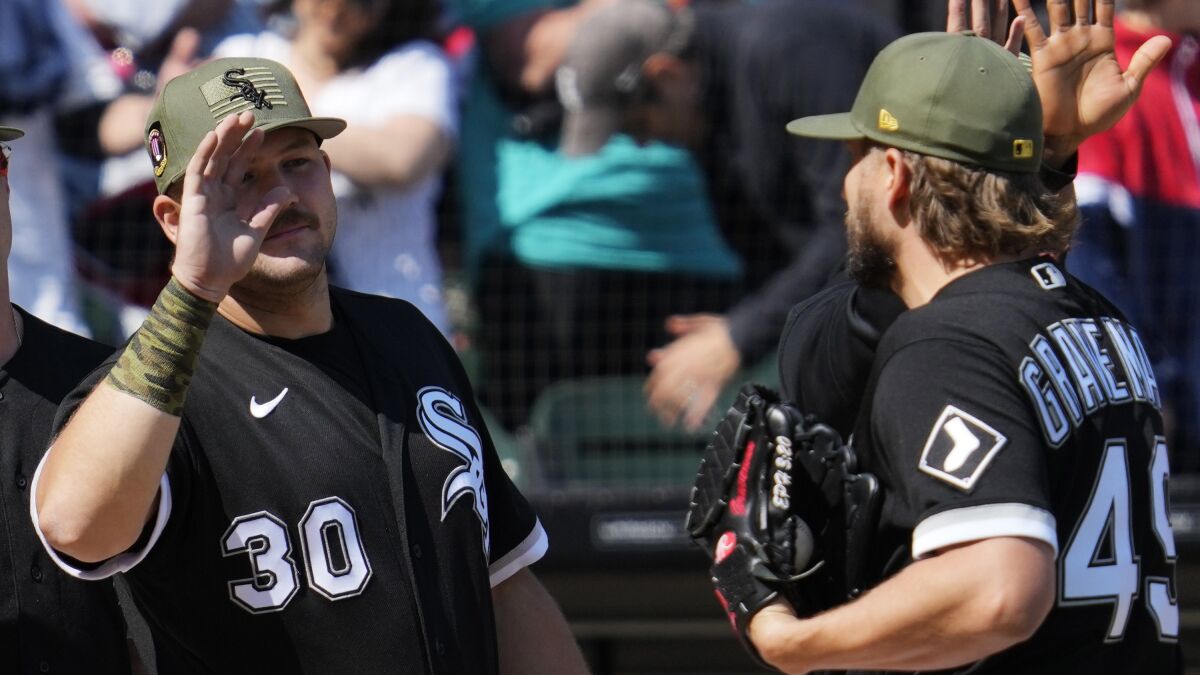 Hot-hitting Burger, Giolito lead White Sox past Royals 5-1 - The San Diego  Union-Tribune