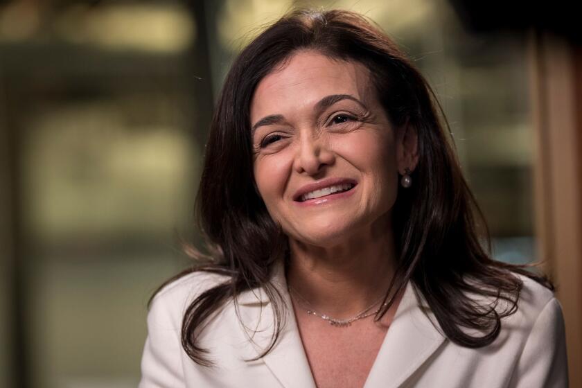 Sheryl Sandberg Photographer: David Paul Morris/Bloomberg