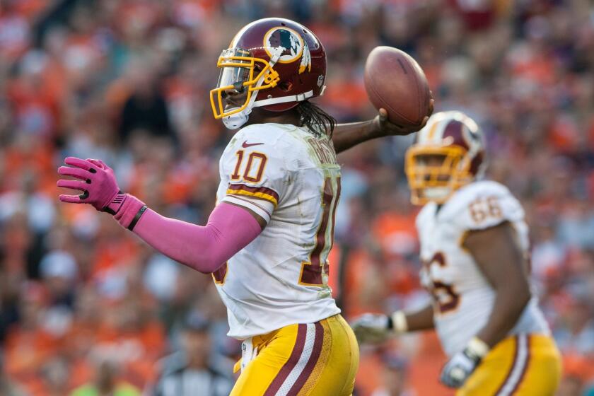 Washington Redskins quarterback Robert Griffin III is expected to be healthy enough to practice Wednesday.