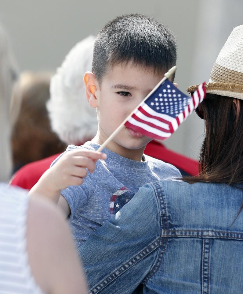 Photo Gallery: Memorial Day ceremony at Veterans Memorial in Glendale