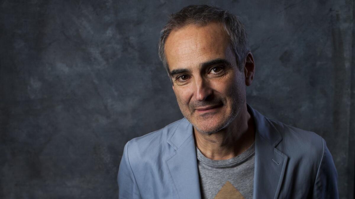 Director Olivier Assayas photographed for "Clouds of Sils Maria," at the Toronto International Film Festival, in Toronto, Sept. 6, 2014.