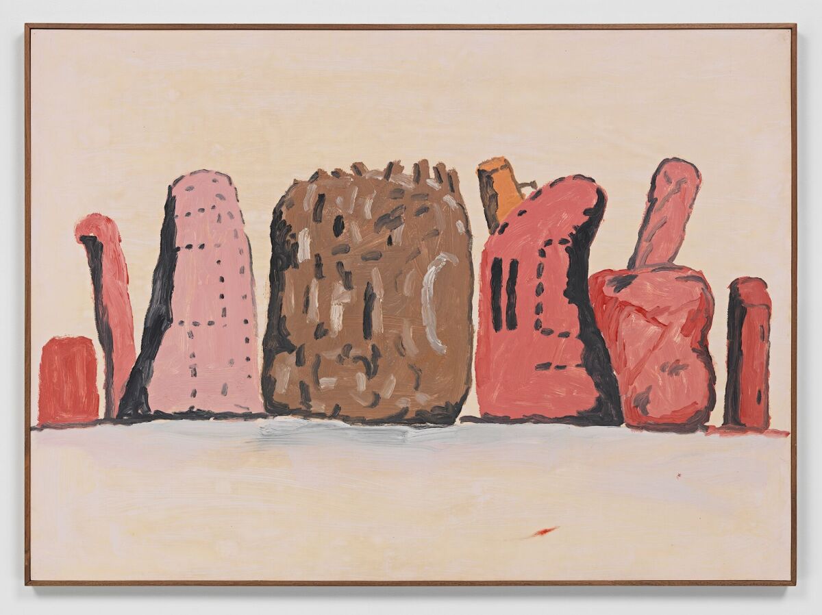 Philip Guston, "Untitled," 1971, oil on paper mounted on panel.