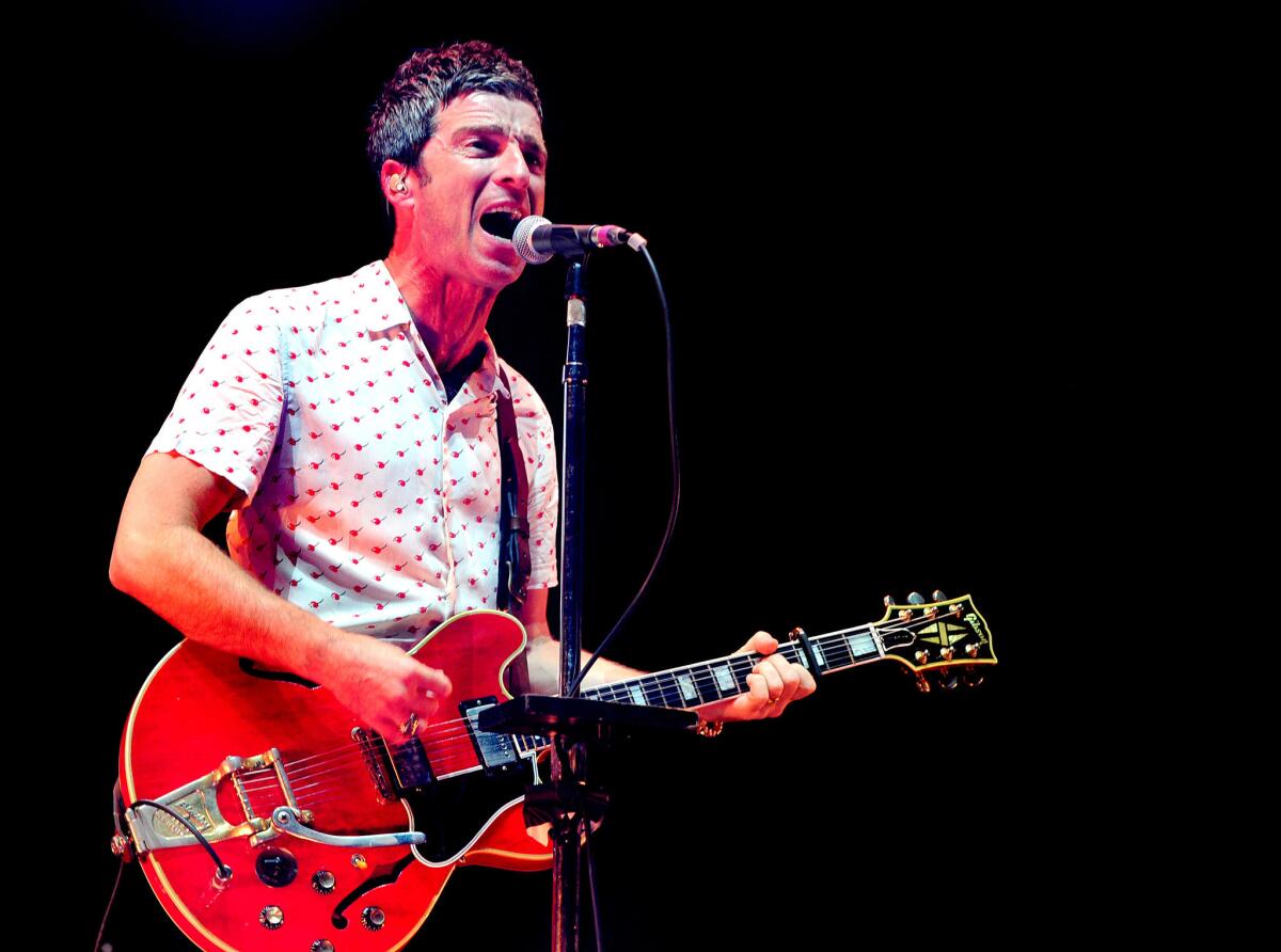 Noel Gallagher headlines the We Are Manchester benefit concert at Manchester Arena on Saturday.