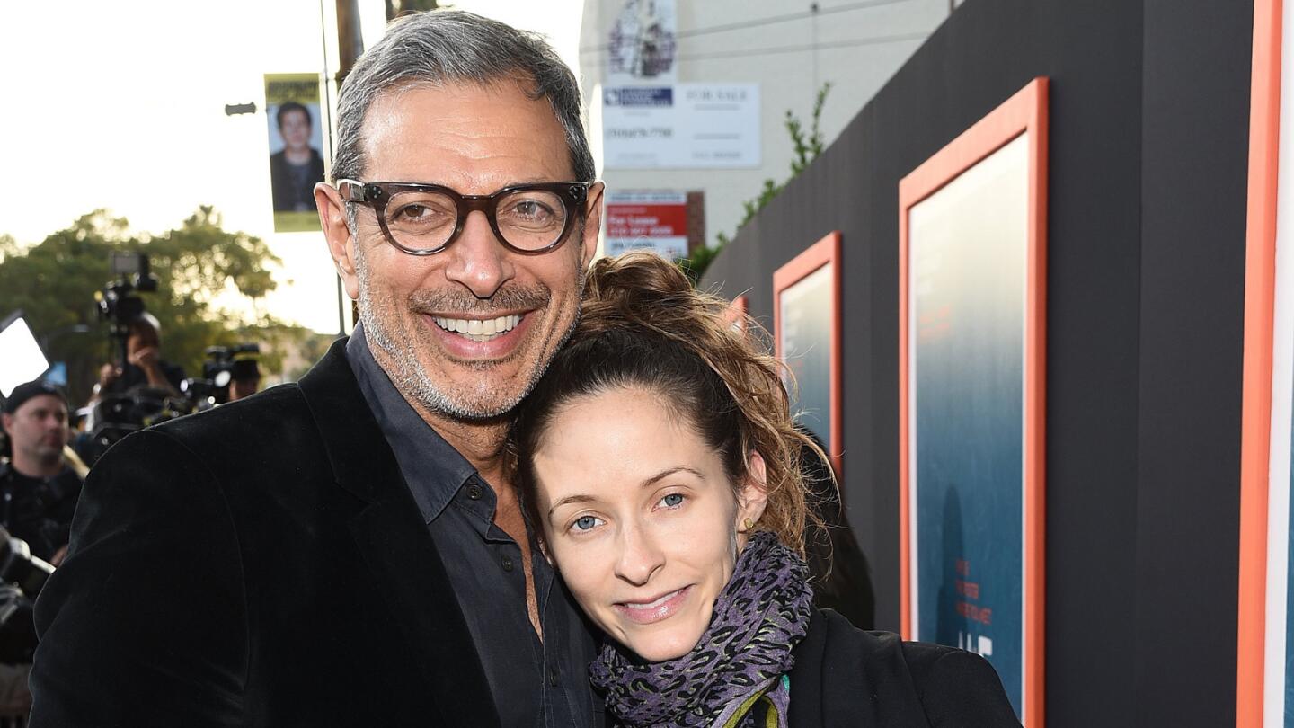 Hollywood baby boom | Jeff Goldblum and Emilie Livingston