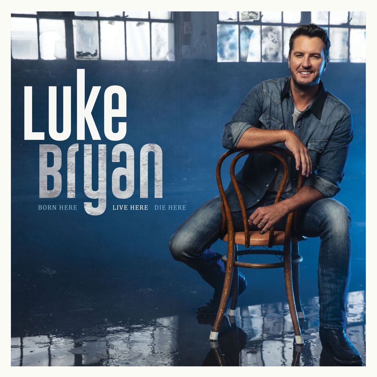 This cover image released by Capitol Records Nashville shows "Born Here Live Here Die Here" by Luke Bryan, out on Friday. (Capitol Records Nashville via AP)