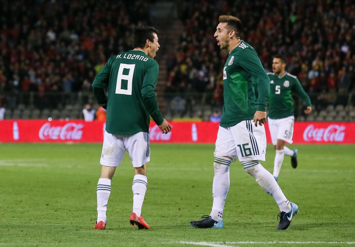 Belgium vs Mexico
