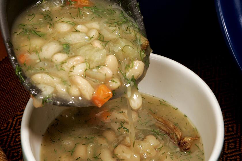 Familiar white bean soup gets a twist with braised fennel. Recipe: White bean and fennel soup