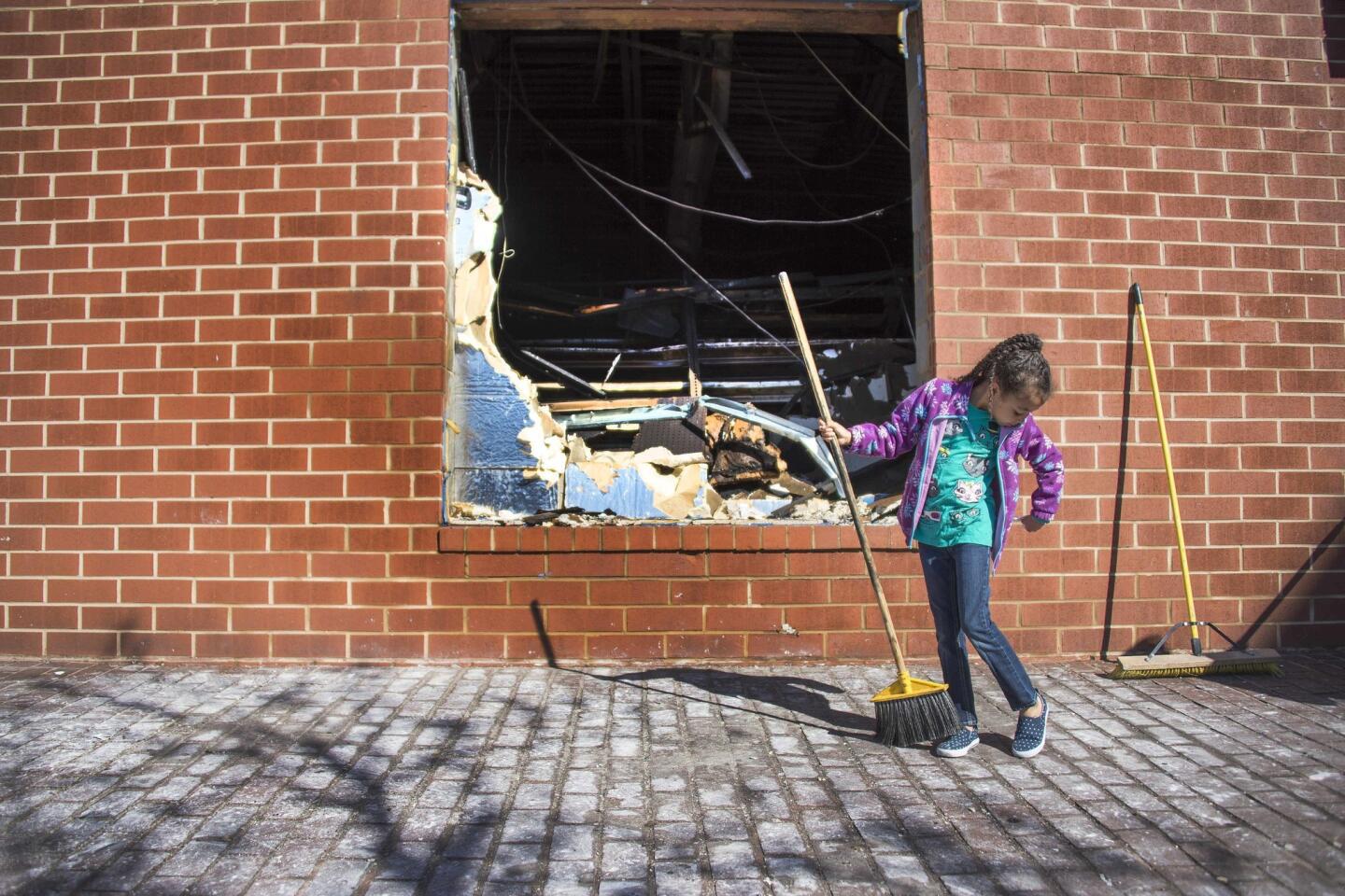 Baltimore CVS suffers heavy damage