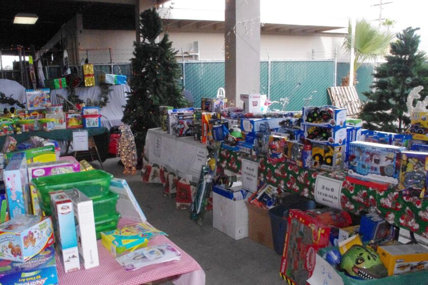New, unwrapped toys, games, crafts and stuffed animals are just some of the items that will be distributed to local families.