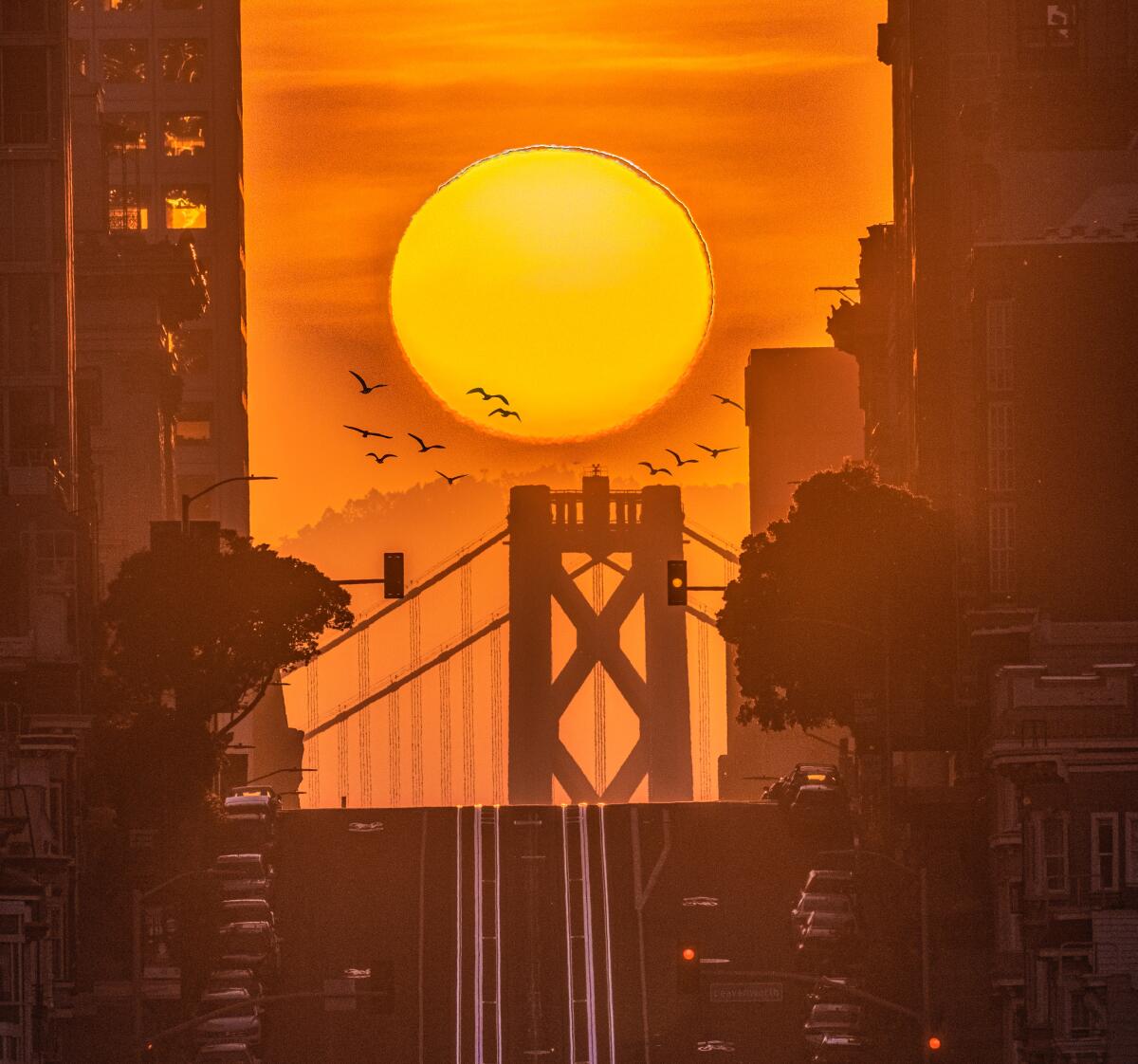 How to catch the rare 'California Henge' this weekend Los Angeles Times