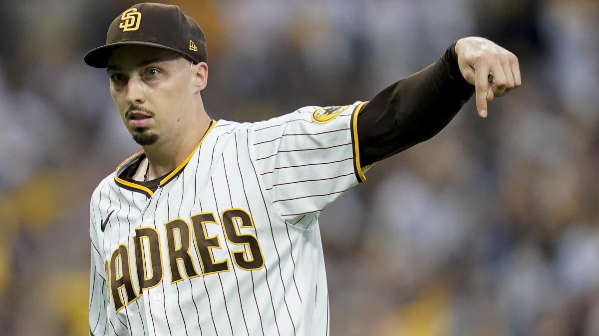 Padres notes: Snell eager to 'turn page;' NLDS rotation plans - The San  Diego Union-Tribune