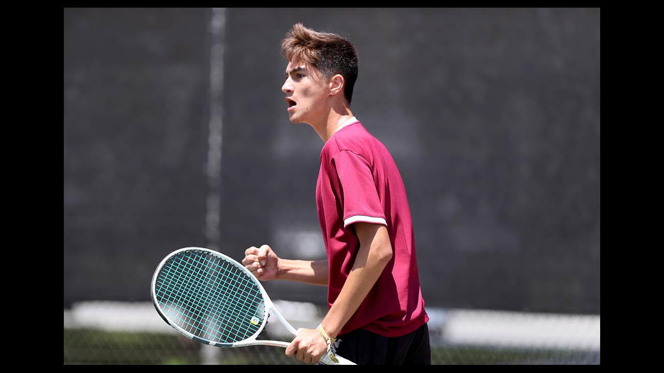 Photo Gallery: La Cañada High boys' tennis in Rio Hondo League championships