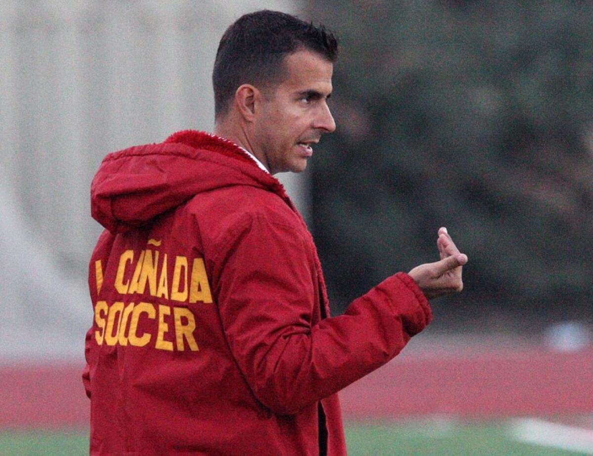 “We put a little studying into the opponent and knew about a few of the flaws that they had," La Cañada coach Bruno Costa said after the Spartans' 4-2 win against Jurupa Hills.