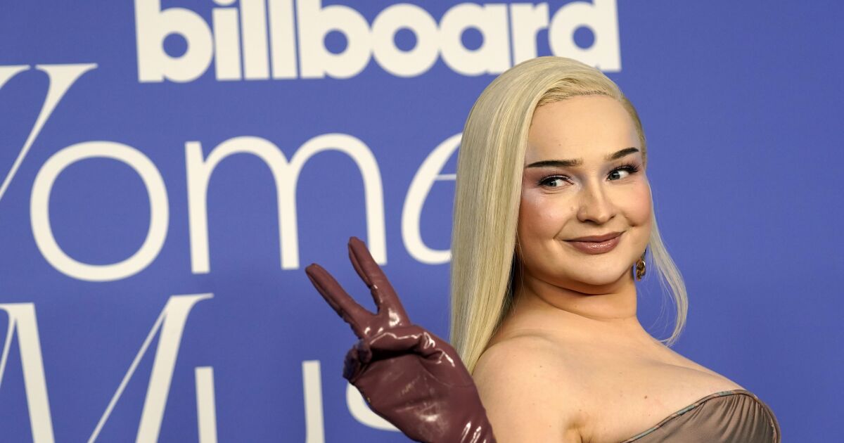 Kim Petras created historical past at the Grammys — with a tiny aid from Madonna, she claims