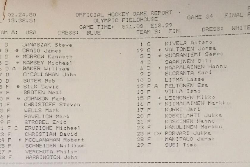 It's been 37 years since the U.S. defeated Finland for the gold medal on Feb. 24 at the 1980 Olympic Games. To get to the gold-medal game, the U.S. upset the Soviet Union two days earlier.