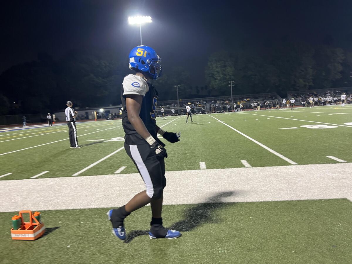Two-way starter Darnell Horton has been with Crenshaw football for four seasons as program rises again.
