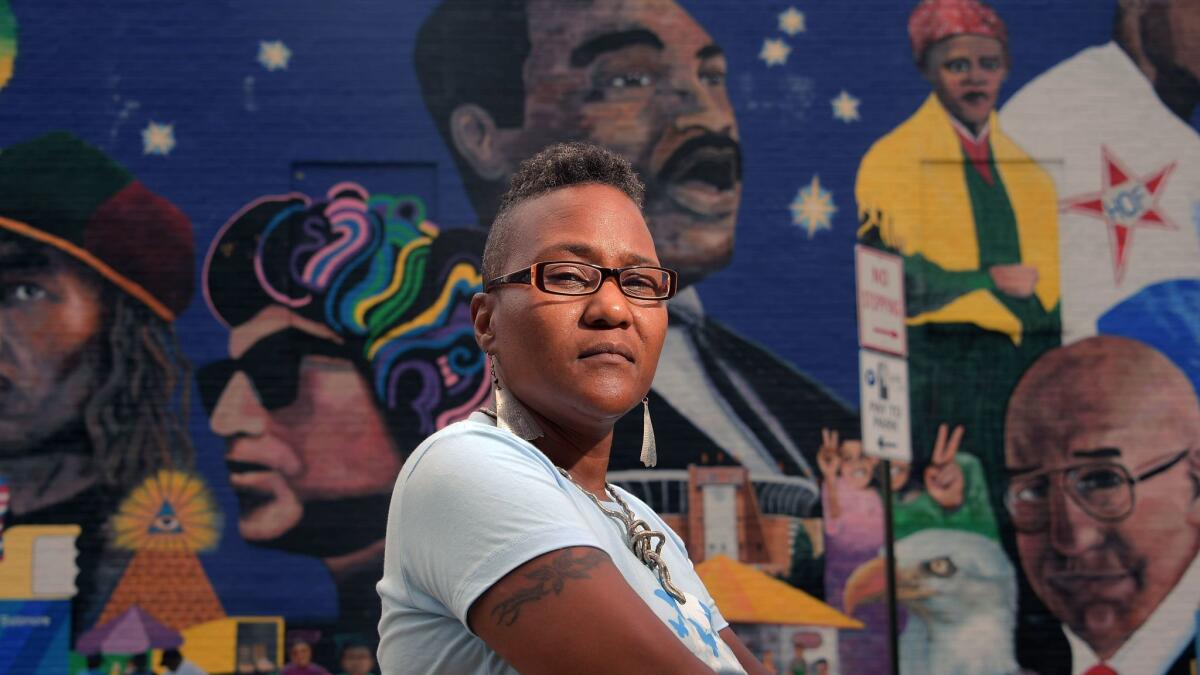 Erricka Bridgeford is among a group of organizers in Baltimore pushing for a 72-hour citywide cease-fire in August.