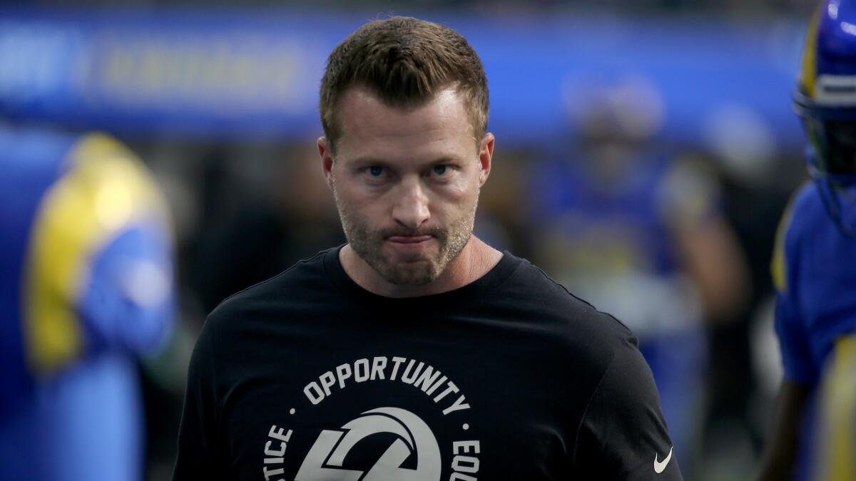 Sean McVay flattered owners are looking for next Sean McVay - NBC Sports