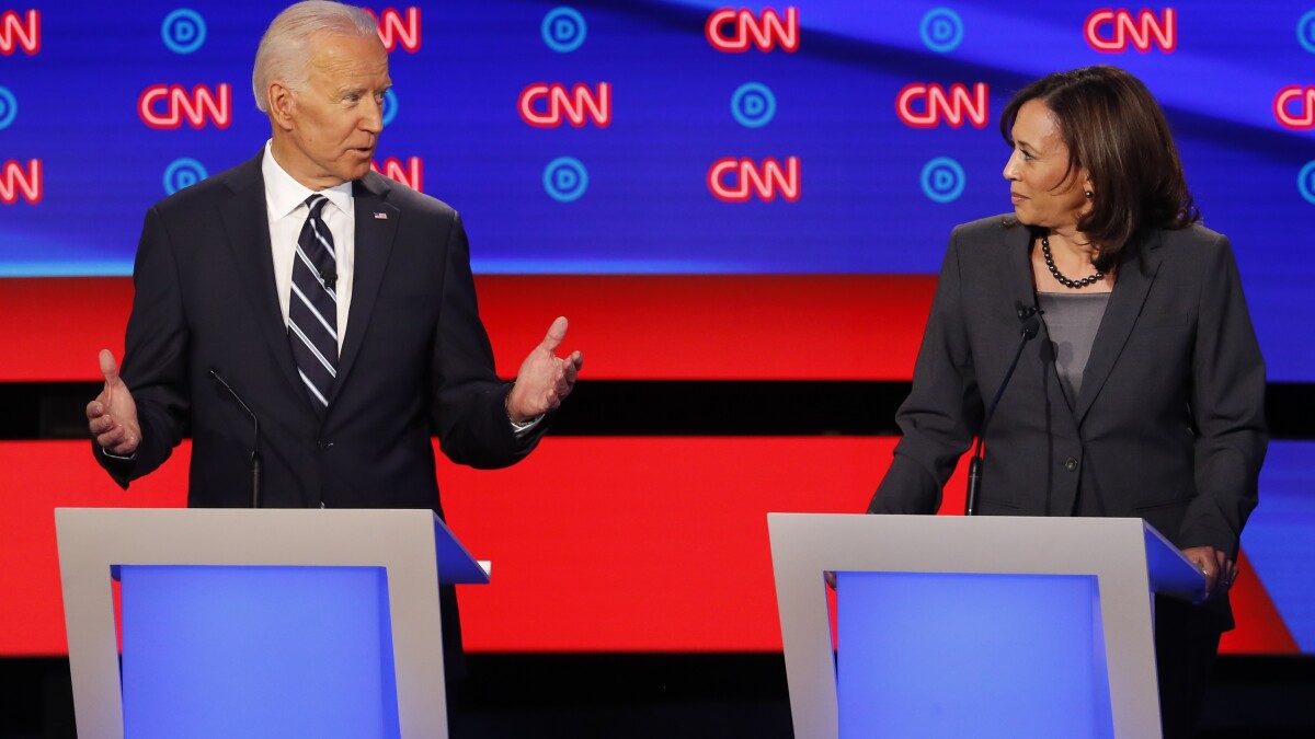 Kamala Harris Prospects Improve As Joe Biden Searches For A Running Mate Los Angeles Times