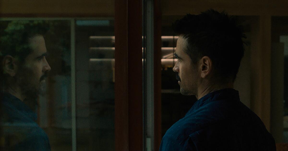 Colin Farrell in the movie "After Yang," which premiered at the 2021 Cannes Film Festival.