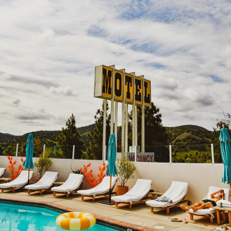 The property was born as a motel in 1959.