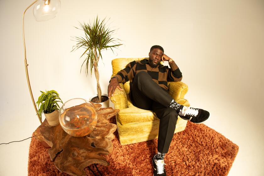 CANOGA PARK, CA - JUNE 29: Kevin Hart photographed at Hartbeat Studios in Canoga Park, CA on June 29, 2023. (Kayla James / For The Times)