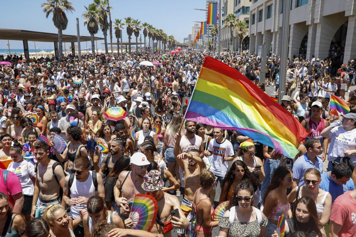 Pride parade in Tel Aviv