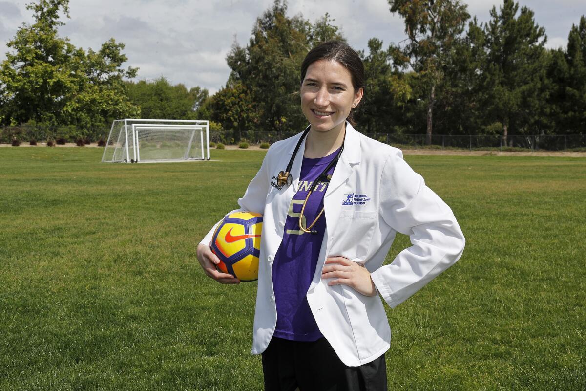 Ally Brahs, who played soccer at the University of Washington and is a former Corona del Mar High player, has entered the medical field. Brahs is set to begin her medical residency program in Florida.