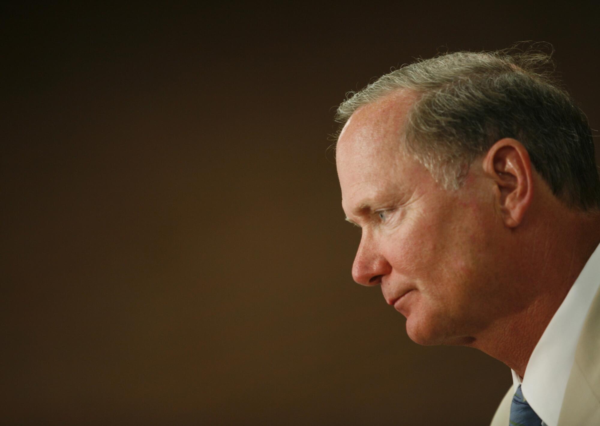 Pat Haden, shown in July 2010, served as USC's athletic director until 2016.