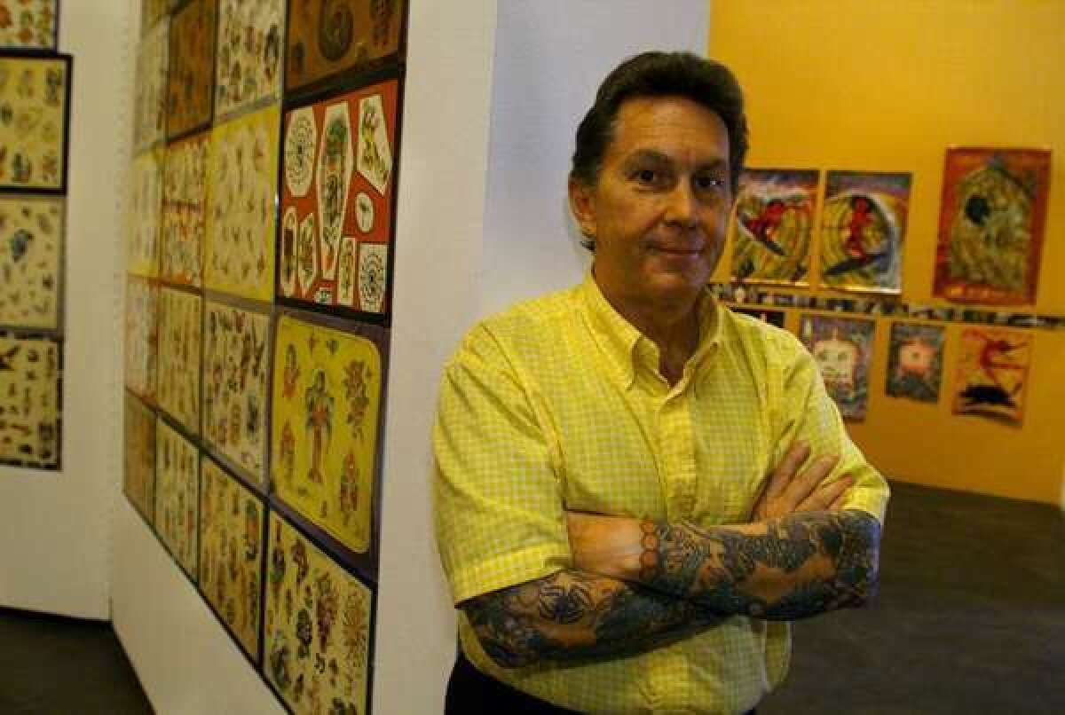 Ed Hardy, shown in 1999, will be signing copies of his new memoir "Wear Your Dreams: My Life in Tattoos."