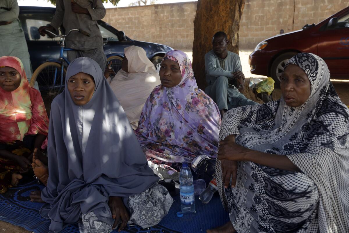 Parents of the missing students wait for news on their children