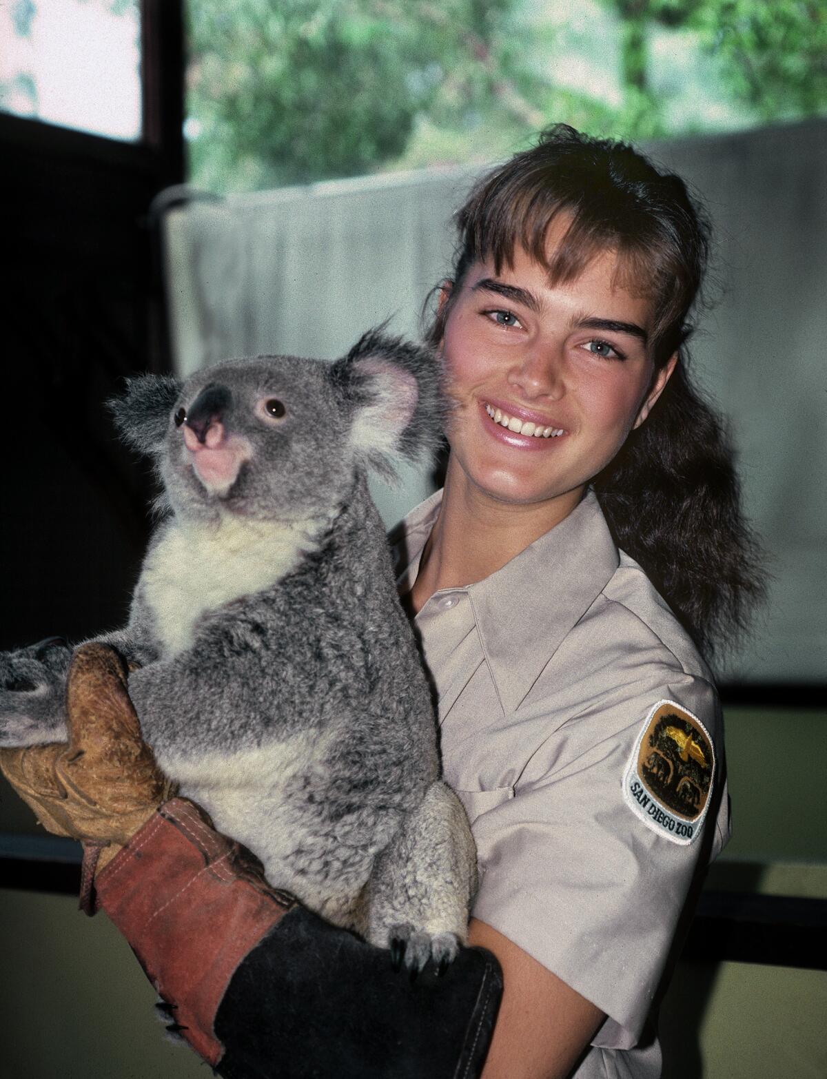 Actress Brooke Shields had a month-long internship with the Zoo and the San Diego Wild Animal Park in 1983.