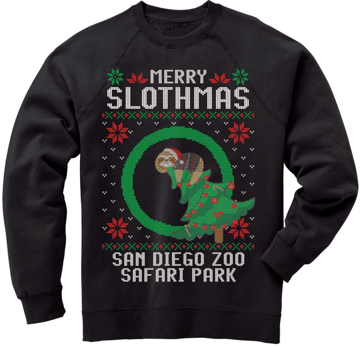 Merry Slothmas SD Zoo gift guide 2020